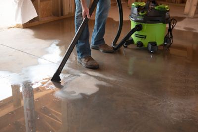 Image showing 8 th Greenworks 9 gal. Cordless 60V Wet/Dry Vacuum Cleaner with Corded Option, Tool Only