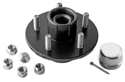 Carry-On Trailer 5-Bolt Trailer Wheel Hub Assembly Kit, 1,750 lb.