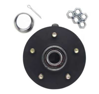 Image showing  1,750 lb. 5-Bolt Trailer Wheel Hub Assembly Kit
