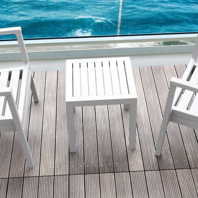 Image showing  Ocean Square Patio Side Table