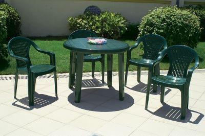 Image showing  Sunny Outdoor Round Dining Table