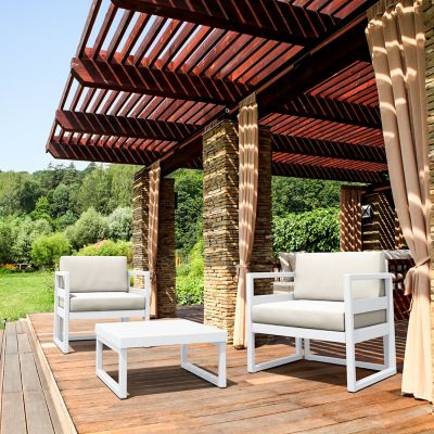 Siesta 3 pc. Mykonos Seating Set