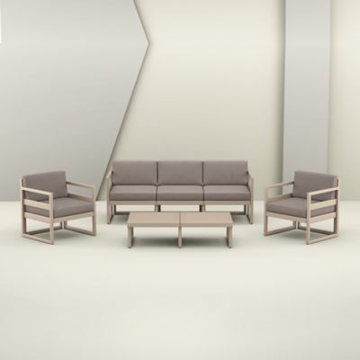 Image showing  4 pc. Mykonos 5-Person Lounge Set