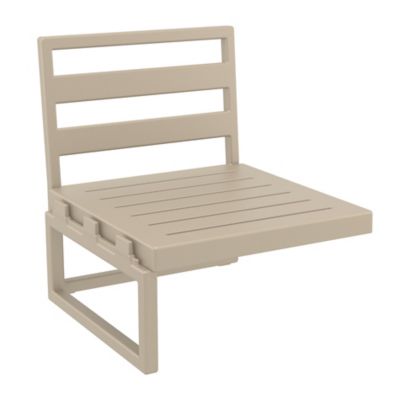 Image showing  Mykonos Seat Extension with Cushion, Taupe