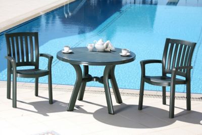 Image showing  Truva Outdoor Round Dining Table