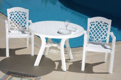 Image showing  Truva Outdoor Round Dining Table