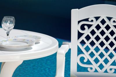 Image showing  Truva Outdoor Round Dining Table