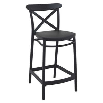 Siesta Cross Outdoor Counter Stools, 2 pc.