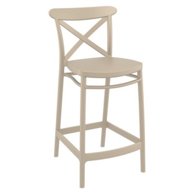 Siesta Cross Outdoor Counter Stools, 2 pc.