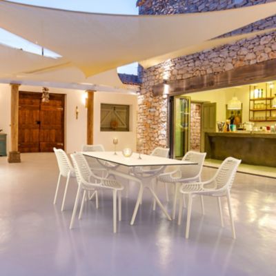 Siesta 7 pc. Air Rectangular Outdoor Dining Set