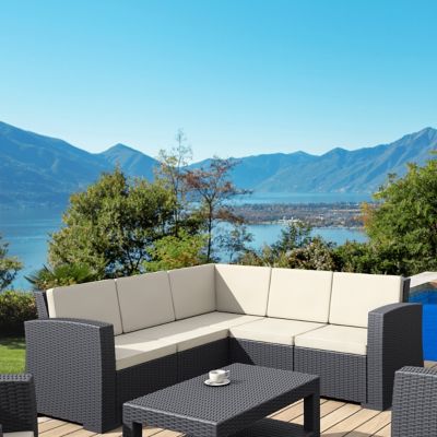 Image showing  5 pc. Monaco Patio Sectional Set
