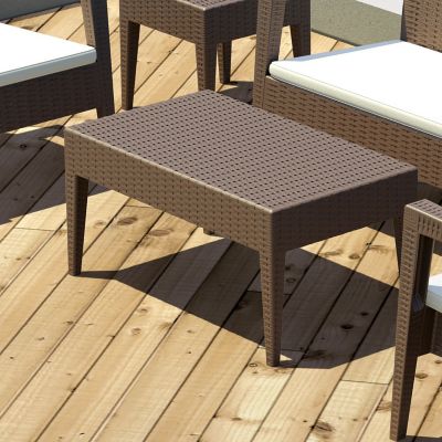 Image showing  Miami Rectangular Patio Coffee Table