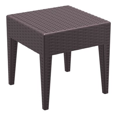 Siesta Miami Square Patio Side Table