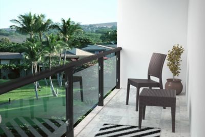 Image showing  Miami Square Patio Side Table