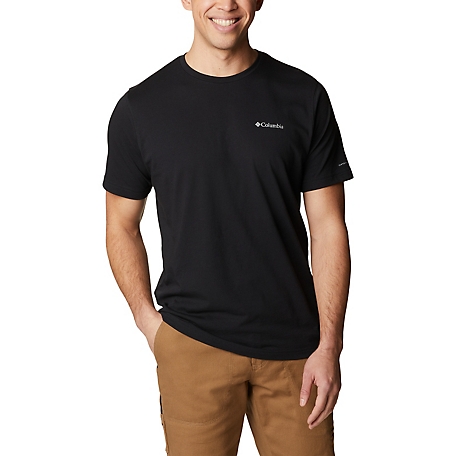 Columbia Men's Thistletown Hills Short Sleeve Shirt - M - Black