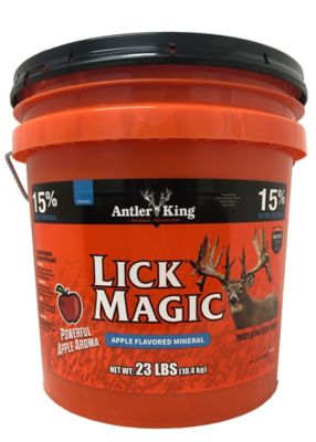 Antler King 23 lb. NY Lick Magic Deer Attractant
