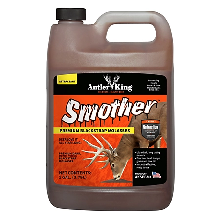 Antler King NY Smother Liquid Deer Attractant, 1 gal.