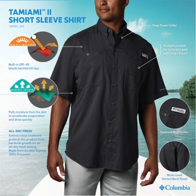 Image showing 1 th Columbia Sportswear Men's Omni-Wick/Omni-Shade Tamiami II Short-Sleeve Button-Down Shirt