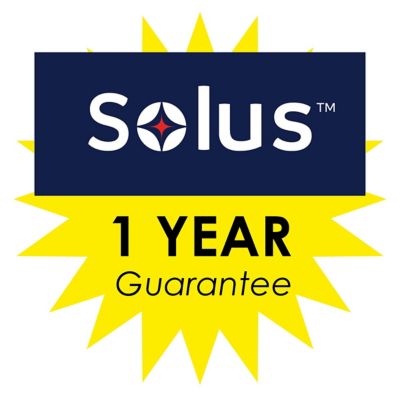 Image showing 5 th SOLUS 7 ft. Outdoor Direct Burial Aluminum Lamp Post with Cross Arm, Fits Most Standard 3 in. Post Top Fixtures, Black