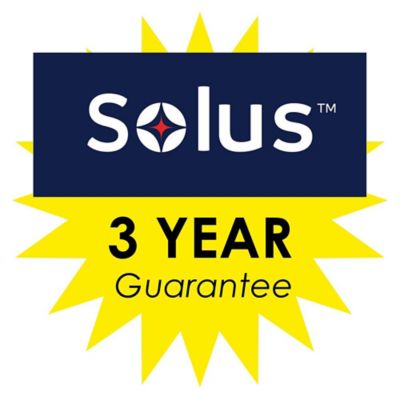 Image showing 5 th SOLUS Black LED Round Composite Outdoor Wall Lantern Sconce, 3,000K, SPC50SF-LE26W-BK