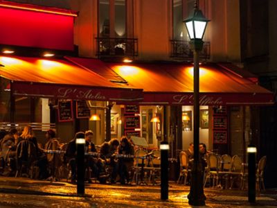 Image showing  Line-Voltage Bronze LED Exterior Landscape Bollard Light, 4,000K