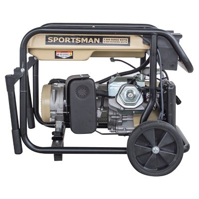 Image showing  7,500/6,000-Watt Dual-Fuel Portable Generator