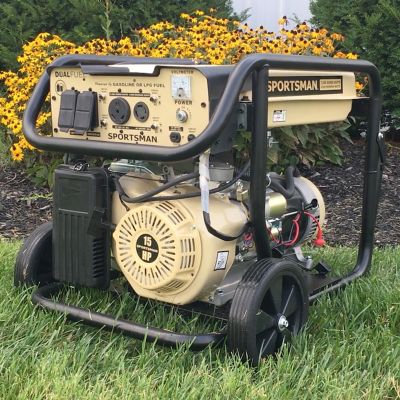 Image showing 5 th Sportsman 7,500/6,000-Watt Dual-Fuel Portable Generator