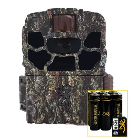 Browning Trail Cameras 22MP Full HD Dark Ops Trail Camera Combo Pack with Batteries and 32GB SD Card Trail Cameras