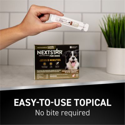 Image showing 7 th NextStar Fast-Acting Flea and Tick Treatment for Medium Dog 23-44 lb., 3 ct.