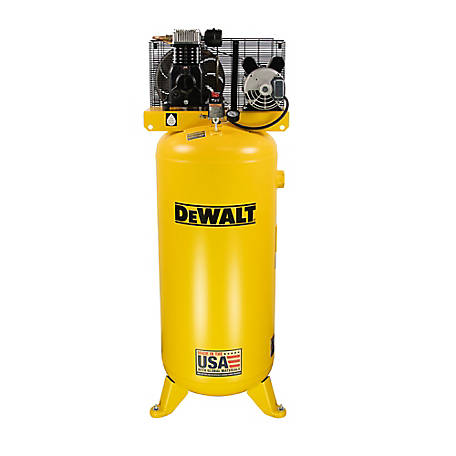 DeWALT 60 Gal. High Flow 175 PSI Electric Stationary Single Stage Air Compressor (DXCM603)