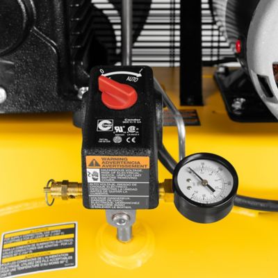 Image showing 7 th DEWALT 5 HP 60 gal. 1-Stage High Flow Electric Stationary Air Compressor, 175 PSI