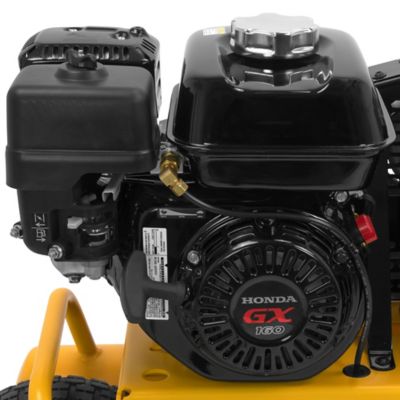 Image showing  5.5 HP 8 gal. Single-Stage Honda GX Wheelbarrow Air Compressor