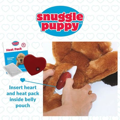 Image showing 5 th Snuggle Puppy Plush Dog Toy, Brown Mutt