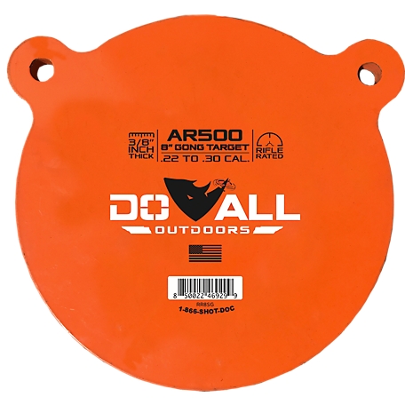 Do All Outdoors 8 in. AR500 Steel Gong, RR8SG