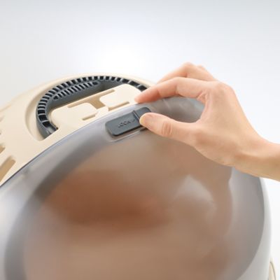 Image showing 7 th Richell Space Capsule Poly Pet Carrier and Bed