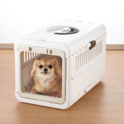 Image showing  2-Door Foldable Polypropylene Pet Carrier