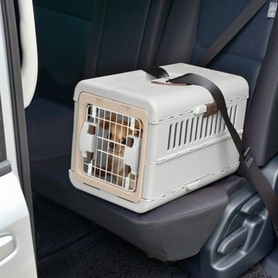 Image showing  2-Door Foldable Polypropylene Pet Carrier
