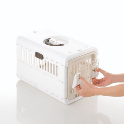 Image showing  2-Door Foldable Polypropylene Pet Carrier