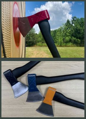 Image showing  1.3 lb. 14 in. Thunderbird Throwing Axe, Black