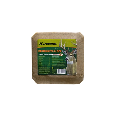 treeline 25 lb. Apple Addiction Protein Feed Block for Deer