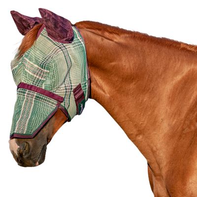 Image showing  Signature Fly Mask w/Removable Nose, Soft Mesh Ears & Forelock opening