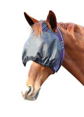 Kensington UVaitor Dartless Horse Fly Mask with Web Trim and Forelock Opening