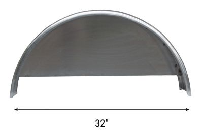 Image showing  Fender with Back, 9 in. x 32 in.