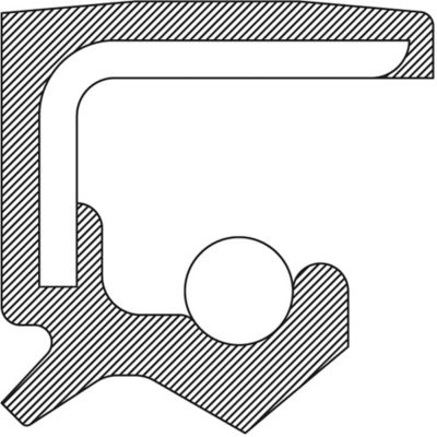 National Axle Differential Seal, BCZK-NAT-223542