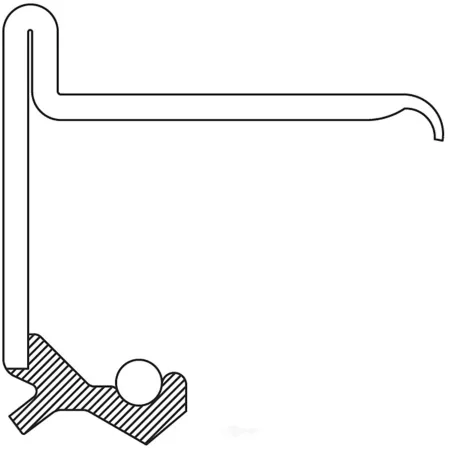 National engine crankshaft seal BCZK-NAT-2955 Engine Performance