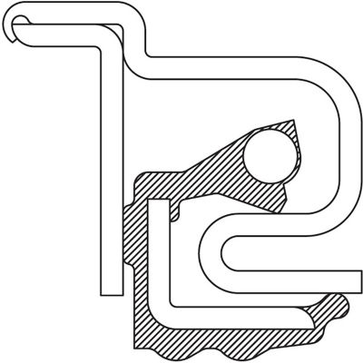 National Wheel Seal, BCZK-NAT-370054A