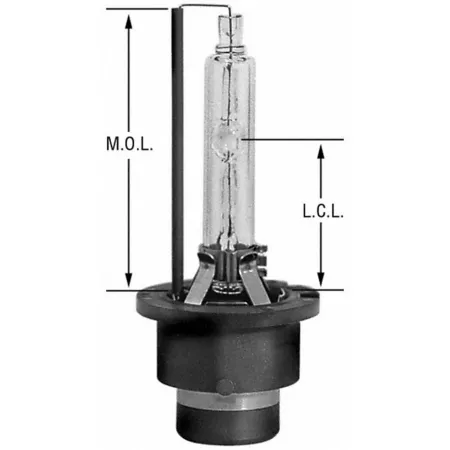 Wagner headlight bulb BDCM-WLP-D2S Engine Performance