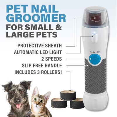Image showing  2-Speed Rotating File Pet Nail Trimmer