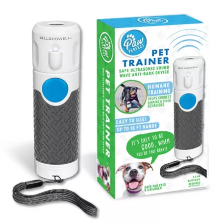 PawPerfect Pet Trainer Safe Ultrasonic Sound Wave Training Device with Light Clickers & Whistles