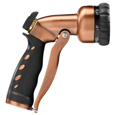 Orbit 7-Pattern Zinc Front Trigger Spray Nozzle, Copper